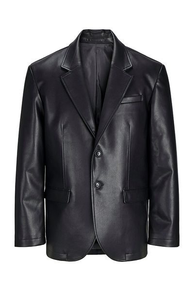 Jack & Jones 12271838   ΔΕΡΜΑΤΙΝΟ ΜΠΟΥΦΑΝ BLAZER