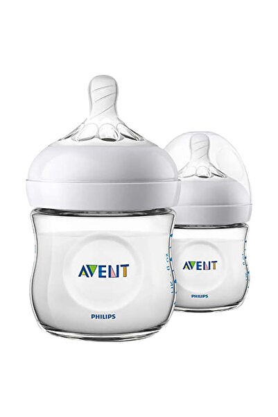 Pigeon افنت رضاعة اطفال بلاستيك الشكل العادي غير ملون +0شهر 2حبه