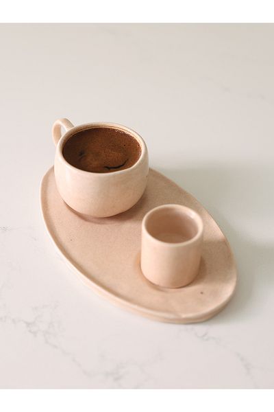 Most Home Pera - Ceramic Turkish Coffee Presentation Set