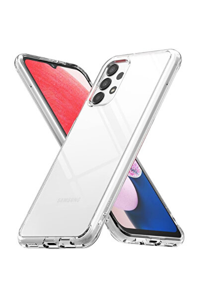 izzytech جراب سيليكون مرن شفاف غير ملون متوافق مع هاتف Samsung Galaxy A13