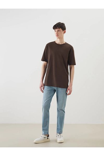 LC Waikiki LCW Jeans Green 779 Pantaloni de jeans pentru bărbați cu ajustare normală