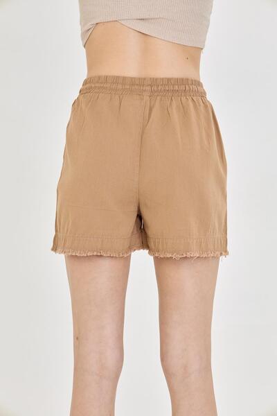 TIFFANY&TOMATO Püsküllü Gabardin Şort