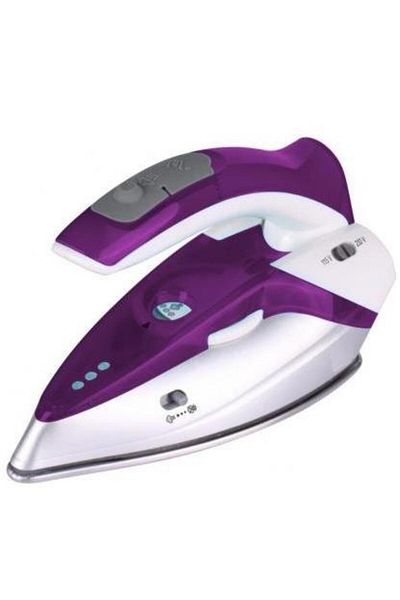 Heinner Fier de calcat voiaj Heinner HTI-1000PP, Talpa Inox, 0.04l, 1000W (Alb-Mov)