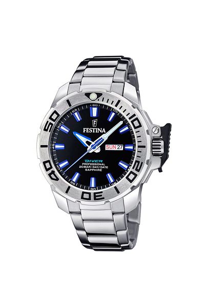 FESTİNA Ρολόι Festina F20665/3 για άνδρες, Quartz, 46mm, 20atm