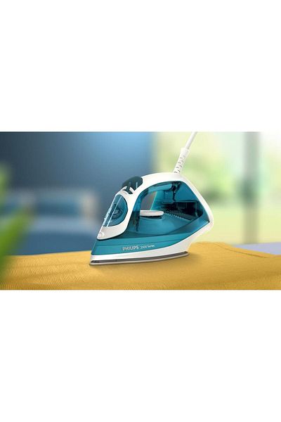 Philips Fier de calcat Philips Seria 2000 DST2020/90, 2000 W, Jet de abur 110 g/min, 0.25 l, talpa ceramica
