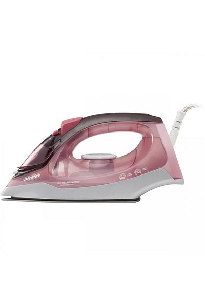 MESKO Fier de calcat Mesko MS5028, 2200 W, Roz/Negru