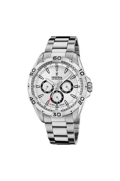 FESTİNA Festina Multifunction Herren Uhr Silber F20623/1