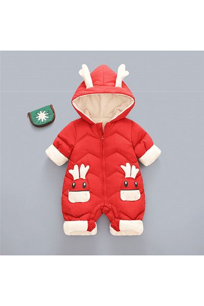nannie Red Elf Kiki Children's Jumpsuit - 6-9 months