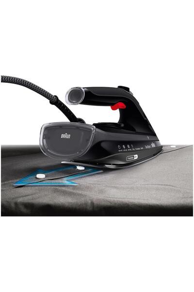 Braun Fier de calcat Braun TexStyle 5 SI5088BK, 2800 W, abur variabil 50g/min, jet de abur 220g/min