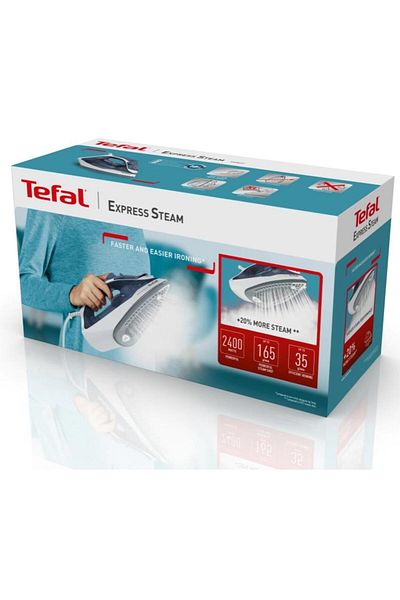 TEFAL Tefal Express Steam FV2837E0 iron, 2400W, steam jet 165 g/min, variable steam 0-35 g/min