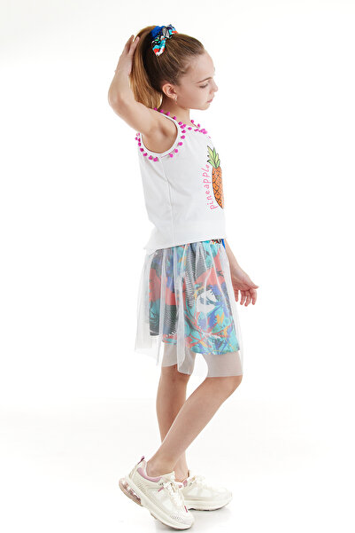 Colorinas Pineapple Skirt Athlete Buckle Set