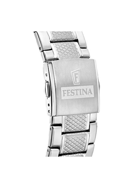 FESTİNA Timeless Chrono herren Uhr Silber F20668/2