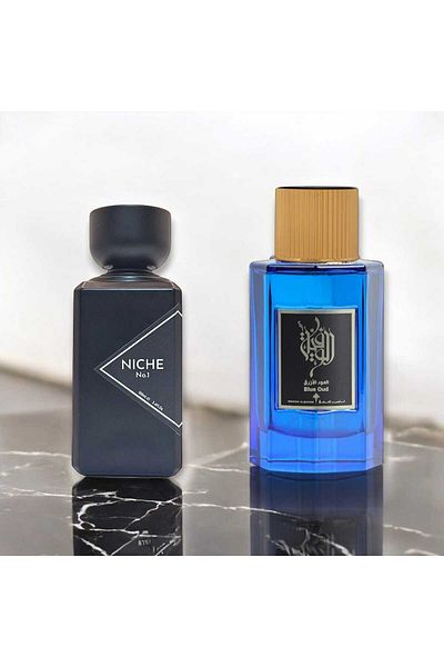 IBRAHEEM AL.QURASHI Al Wafia Blue Oud Unisex Perfume - 100ml - Concentrated with Maroca Perfume 100ml