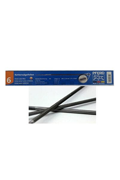 Öncü Hırdavat Atlı Pferd Motorlu Testere Eğe 4.0 Mm 5/32 Not: 3 Adet Fiyatıdır Orijinal Almanya Üretimidir