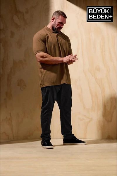 Superlife Ανδρικό μπλουζάκι με λαιμόκοψη Superlife SPR25BPL25