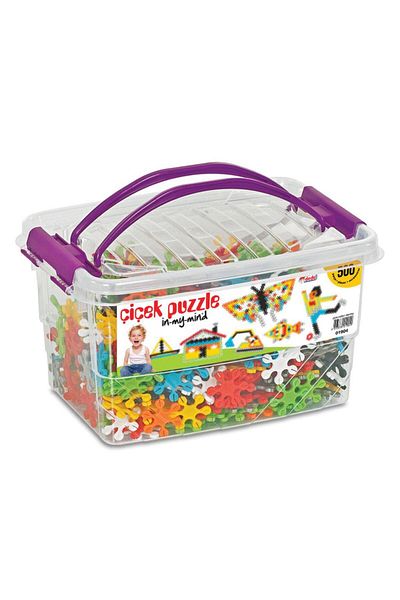 DEDE Flower Puzzle Box Educational Shapes 500 Pieces