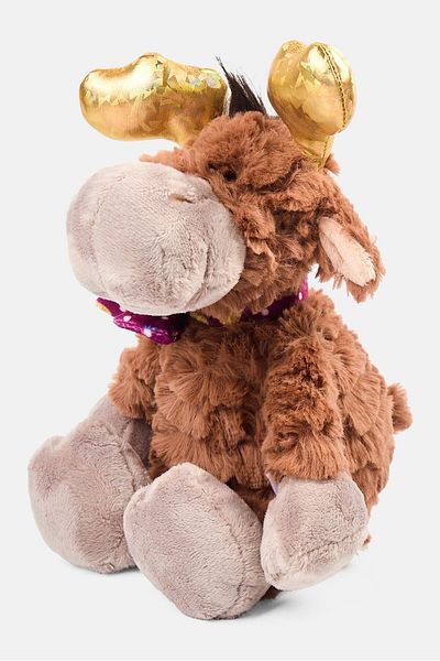NİCİ Cuddly Toy Moose Thure 27cm, Brown