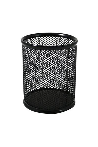Globox Brand: Globox 2983 Metal Mesh Pen Holder Black Category: Desktop Organizer