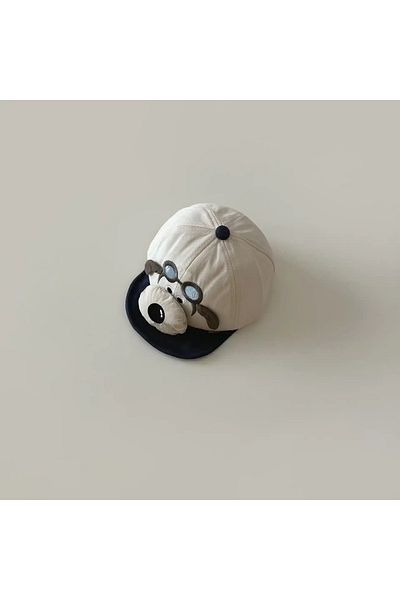 nannie Blue Puppy Boys Cap