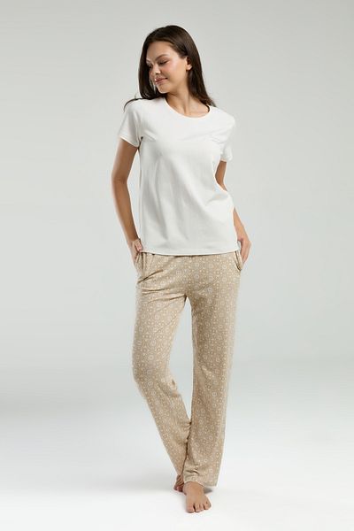 Pierre Cardin Set de pijamale cu mânecă scurtă din țesătură din jerseu pentru femei
