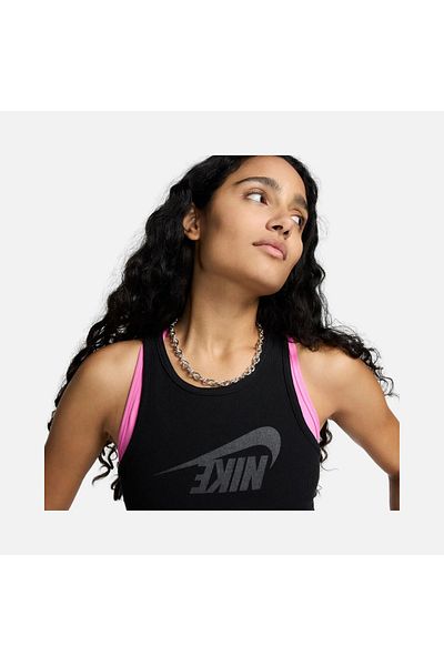 Nike Sportswear Women's Training Black Sports Tank Top - T-Shirt