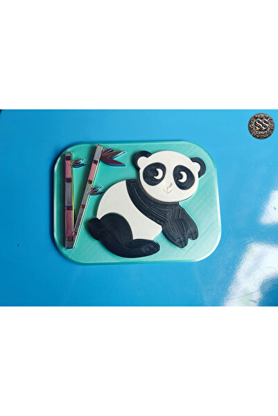 SS Craft Colorful Panda Pazıl for Children