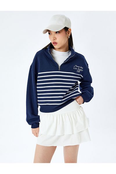 Koton New Season Flounced Layered High Waist Mini Skirt