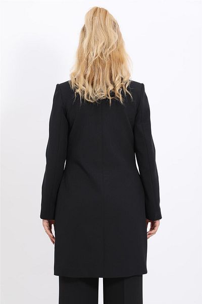 ÖNDER ÖZSOY Plus Size - Straight Jacket-Black