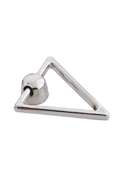 spotkulp Üçgen Sarkaç Düğme Kulp Krom (dolap Çekmece Mobilya Mutfak)