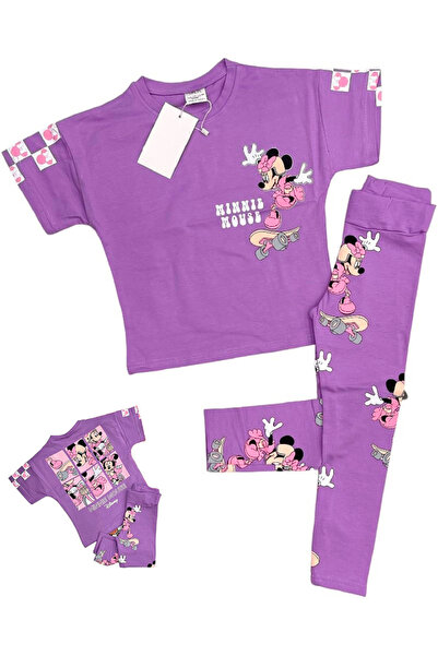 KAMİKAM بدلة بناتي ذات طابع عالي الجودة مع نقش على الظهر