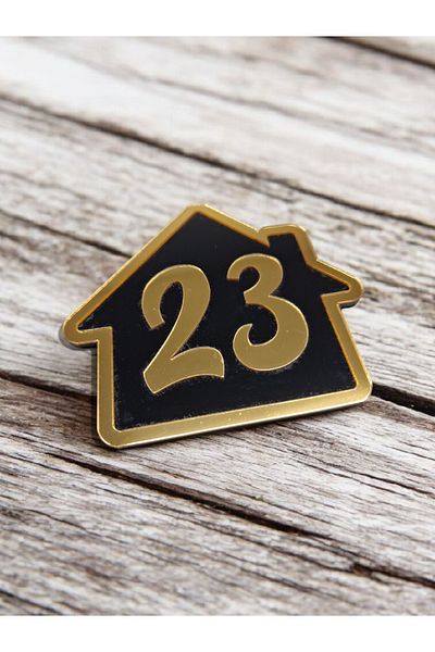 fabrikahşap Modern House Figured Door Ornament and Number Apartment Door Number Villa 10cm