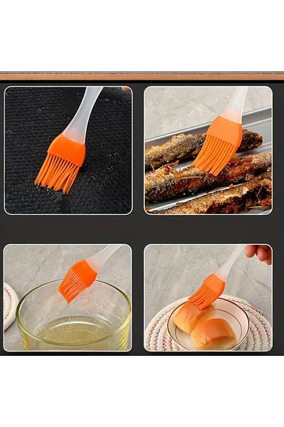 ray plastik Silicone Egg, Oil, Sauce, Greasing Brush