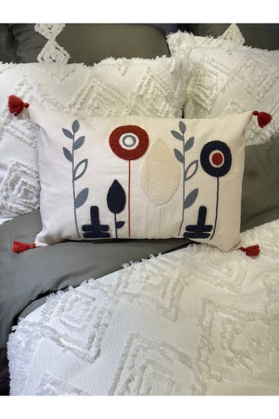 ŞENER HOME Husa de perna decorativa dreptunghiulara 35x55 cm