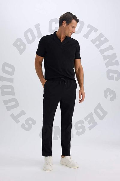 Boi Unisex Summer Wrap Suit - Black and White Breathable Comfortable Casual
