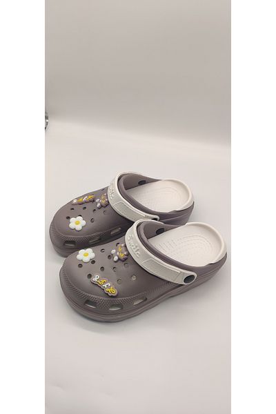 ONDR Terlik Comfortable Sole Sea Beach Cook Hospital Nurse Doctor Cross Sport Women's Sandals Mink White Slippers