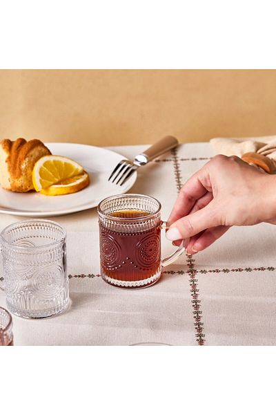 Karaca Karaca Margo 6-teiliges Teeglas-Set