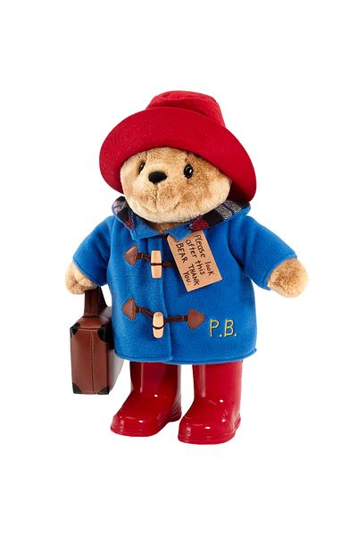 Rainbow Λούτρινο παιχνίδι Paddington Bear με βαλίτσα και μπότες, 30 εκ.