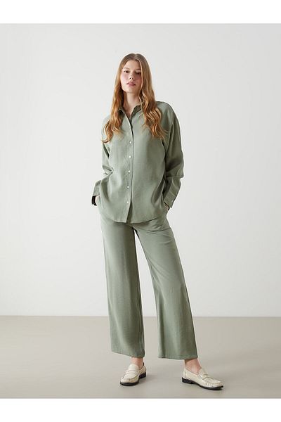 LC Waikiki Women's Trousers with Elastic Waist