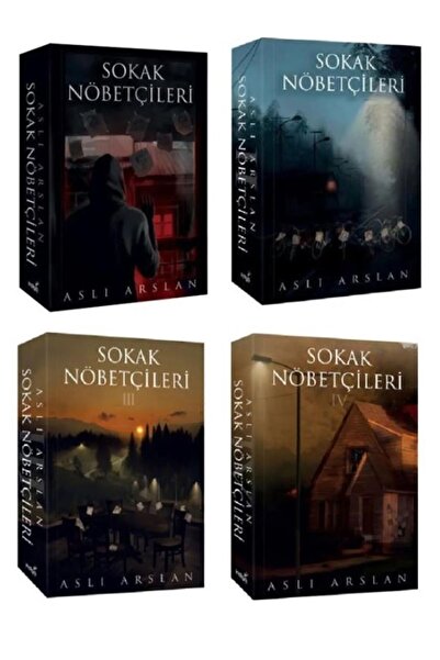 İndigo Kitap Sokak Nöbetçileri 1- 2-3-4 Aslı Arslan Karton Kapak