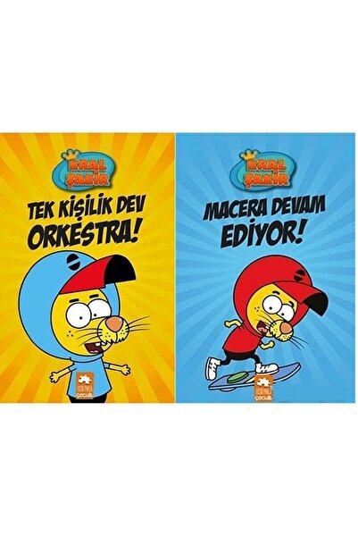 Genel Markalar Kral Şakir Okuma Seti Tek Kişilik Orkestra - Macera Devam Ediyor 2 Kitap