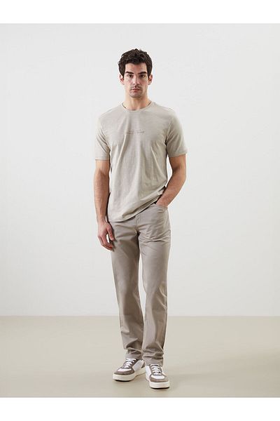 LC Waikiki Ανδρικό παντελόνι Chino Skinny Fit Gabardine