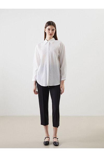 LC Waikiki Striped Oversize Women's Shirt Tunic