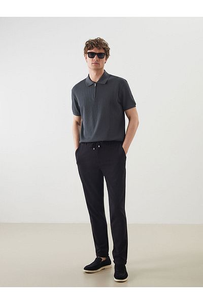 LC Waikiki Ανδρικό μπλουζάκι με κοντό μανίκι Polo λαιμόκοψη