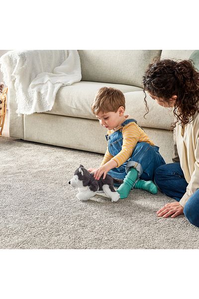 IKEA LIVLIG Soft toy, dog/siberian husky, 26 cm