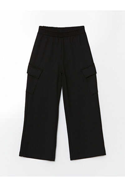 LC Waikiki Özmarka New Season Elastic Waist Girls' Cargo Sweatpants