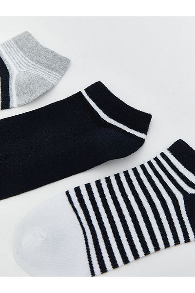 LC Waikiki Set of 5 Striped Socks for Boys