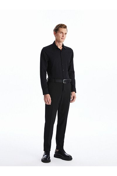 LC Waikiki Slim Fit μακρυμάνικο ανδρικό πουκάμισο Oxford