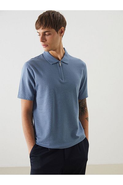 LC Waikiki Ανδρικό μπλουζάκι με κοντό μανίκι Polo λαιμόκοψη