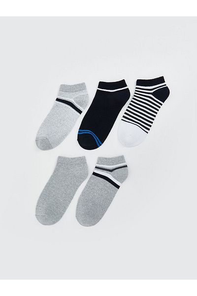 LC Waikiki Set of 5 Striped Socks for Boys