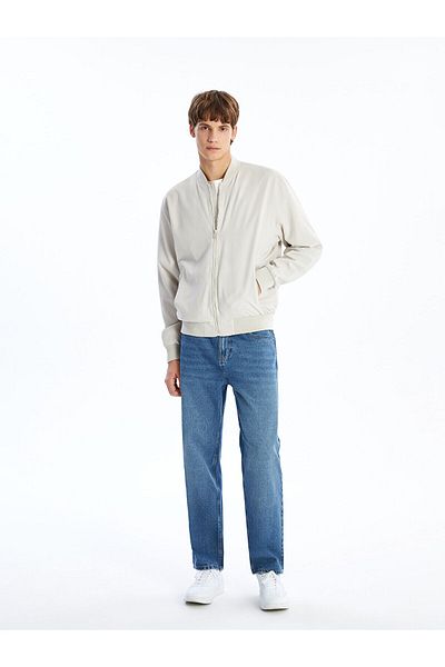 LC Waikiki Ανδρικό παλτό Bomber Standard Mold College Collar